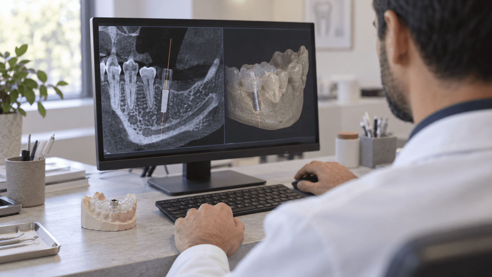 Implant dentaire guidé 3D à Témara : déroulement, bénéfices et limites